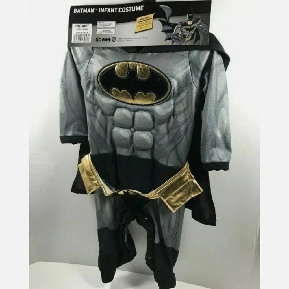 NWT DC Comics Batman Halloween Costume Infant Baby